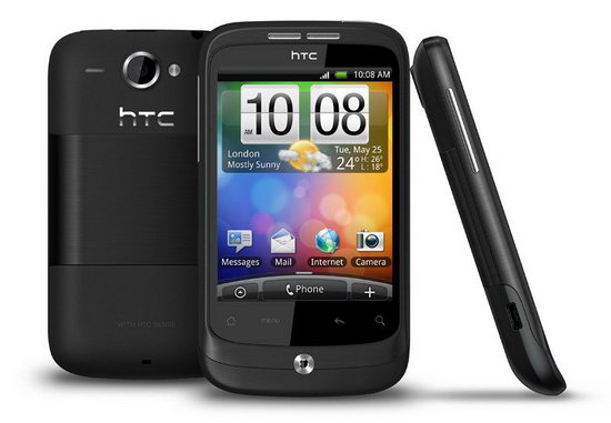 HTC Wildfire официально в России